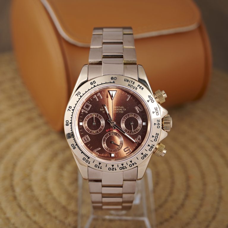 Seiko mod, VK63 movement men’s chronograph watch