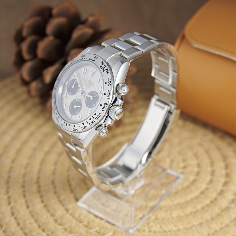 Seiko mod, VK63 movement men’s chronograph watch